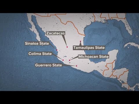 US State Department warns against travel to parts of Mexico as spring break approaches