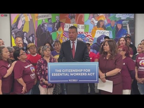U. S. Senator Padilla reintroduces legislation to create pathway to citizenship for essential worker