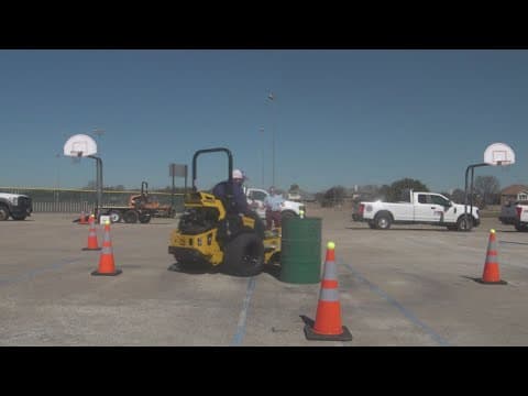 Parks departments compete in the 2025 maintenance rodeo