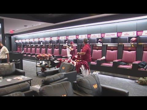 New locker room, revamped facilities a welcomed change for Commanders' veterans