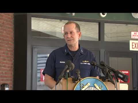 Coast Guard officials speak about missing vessel used for Titanic visits