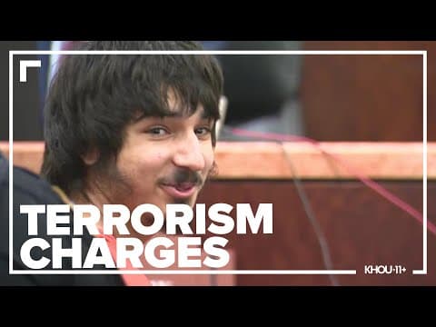 17-year-old becomes first person in Harris County charged with terrorism under new Texas law