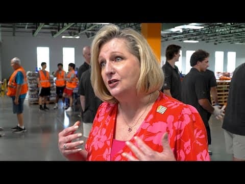 INTERVIEW: Dallas Stars support North Texas Food Bank during prospect developement week