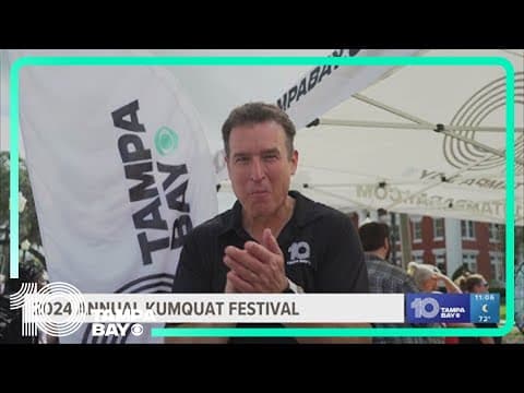 10 Tampa Bay's Mike Prangley tries kumquat at annual festival