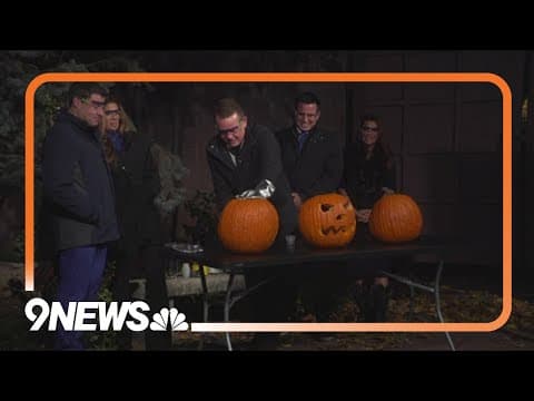 Exploding pumpkins offer Halloween fun