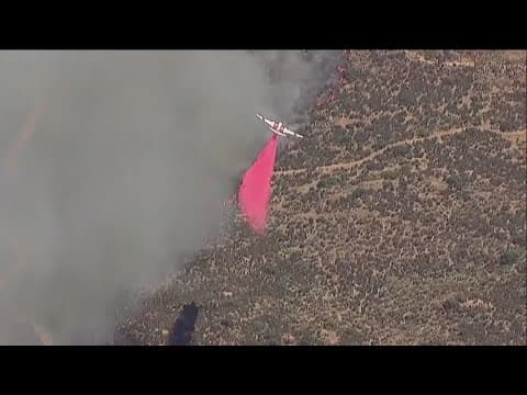 Tracking multiple brush fires burning in San Diego County