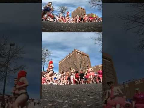Denver runners strip down to their underwear to run... for a good cause