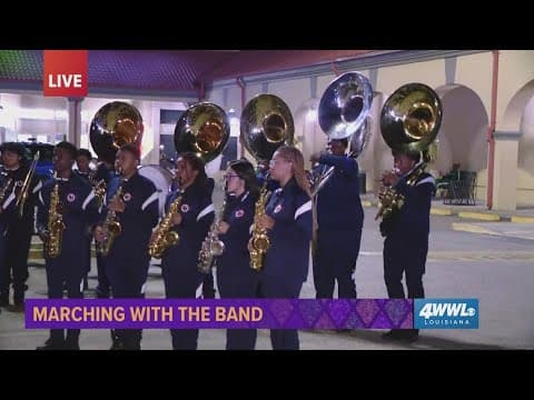 March With the Band| John Ehret Patriot Band performs 'Man Eater' by Nelly Furtado