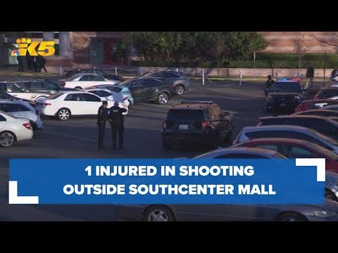 Parking dispute leads to shooting outside Southcenter Mall, injuring 1