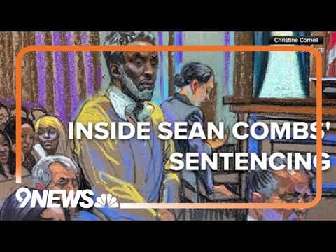 Inside the Diddy sentencing: Court sketches of Sean Combs