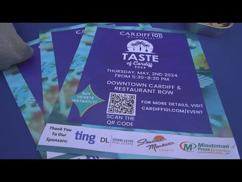 Preview of the The 14th Annual Taste of Cardiff on May 2 | CBS 8 Mornings