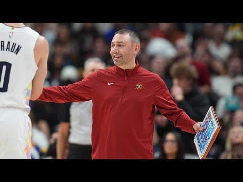 Nuggets prepare for Grizzlies game with new coach David Adelman