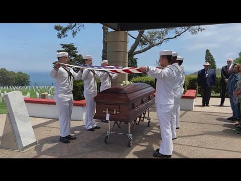 US Navy Pearl Harbor hero finally laid to rest, after remains found 81 years later