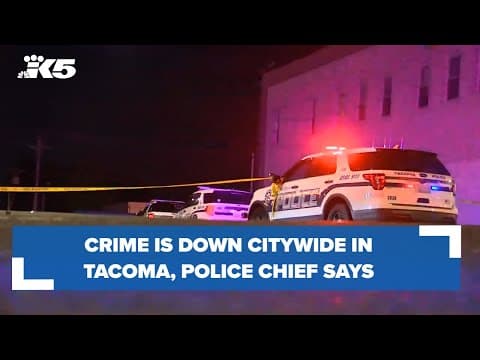 Crime is down citywide in Tacoma, police chief says