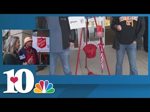 25 Days of Giving: Salvation Army bell ringing