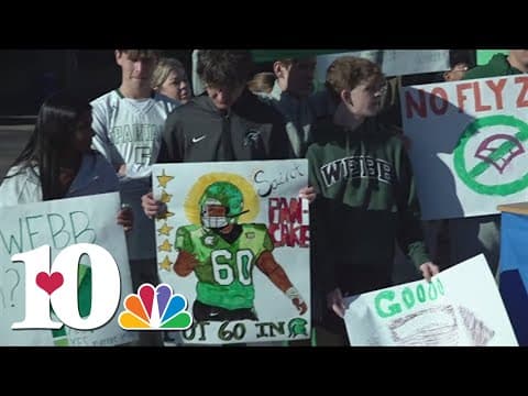 Webb student section predict tonight's game