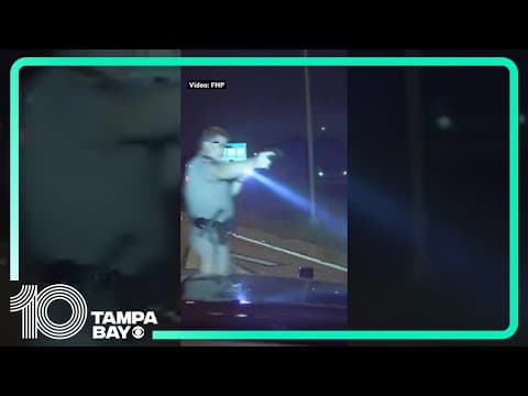 Florida trooper uses PIT maneuver to stop driver during high-speed chase
