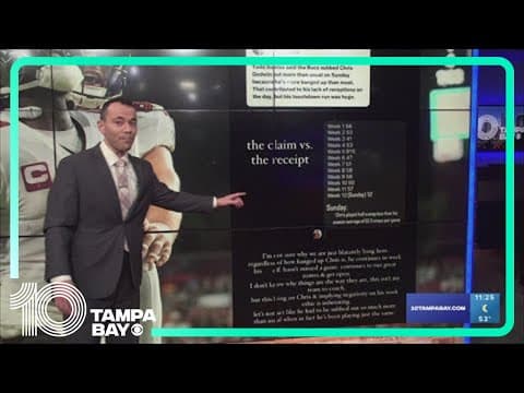 Bucs receiver's wife calls out head coach on Instagram