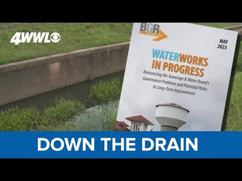 Down The Drain: The Future of the SWBNO, and possible solutions to improve it