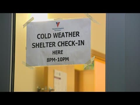 Cold weather shelters open in Snohomish County as freezing temperatures arrive