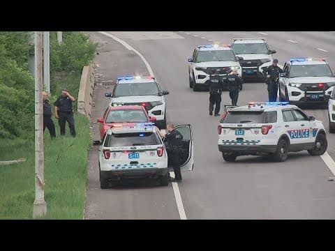 Police: Woman shot in legs on I-71 near downtown Columbus