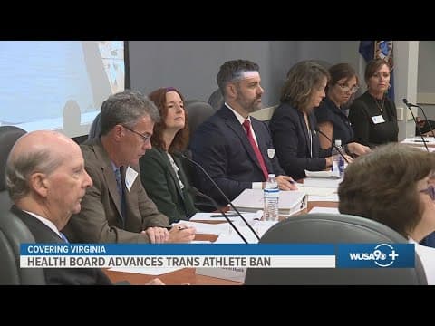 Virginia Board of Health advances ban on transgender athletes