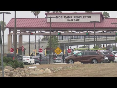 Camp Pendleton reopens main gate following suspicious package investigation