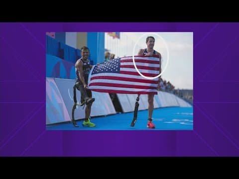 Houstonian Mark Barr wins bronze in triathlon at Paris Paralympics