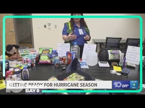 Hillsborough County Emergency Management supplies resources ahead of hurricane season