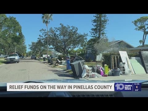 Millions in hurricane recovery funds to be distributed to Pinellas County families