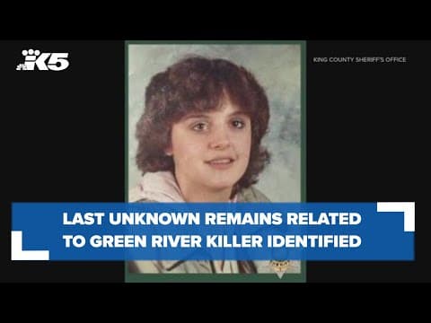 Last unknown human remains related to Green River Killer identified