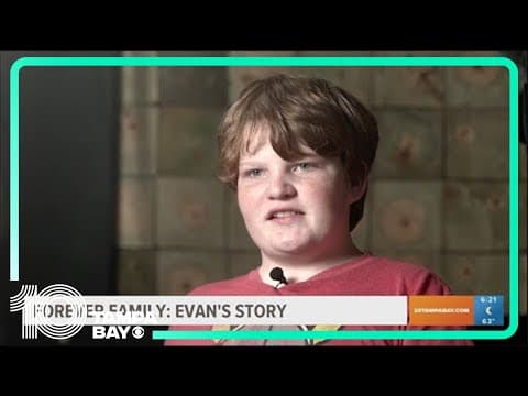 Forever Family: Evan is a preteen in need of guidance and love