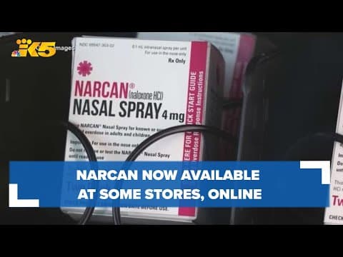 Overdose reversal drug Narcan now available at some major stores