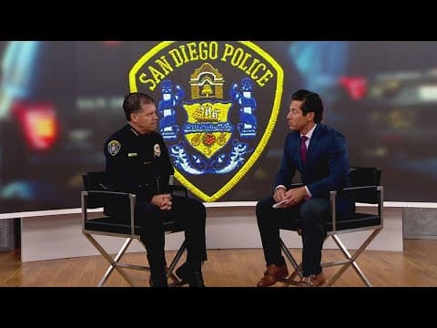 SDPD chief on department's move to encrypt its radio communications, ICE raid in South Park