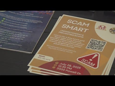KCSO hosts scam classes for senior adults