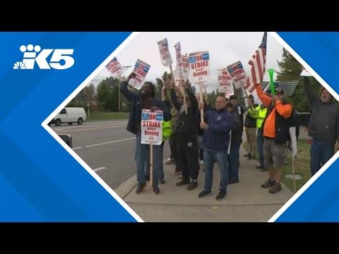 Negotiations resume on day 6 of Boeing strike