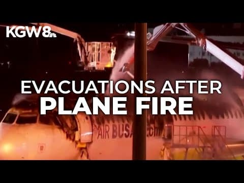 South Korean Air Busan flight catches fire, passengers evacuated