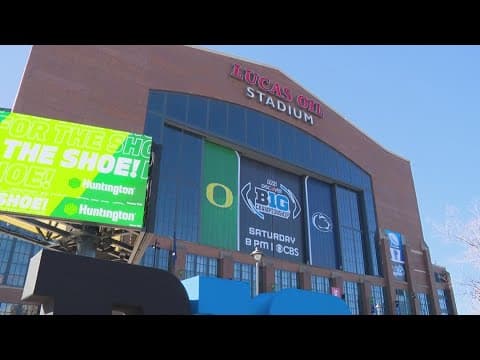 Indianapolis planning for big crowds as Oregon, Penn State face off in Big Ten championship