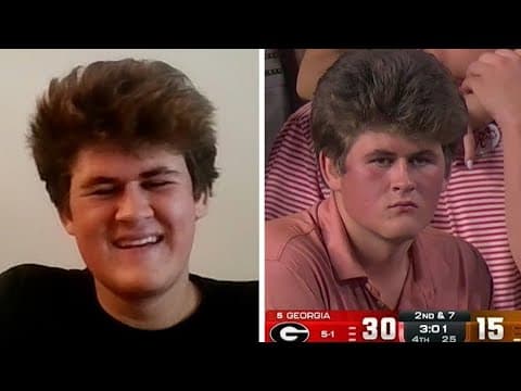 Meet UT's viral student with the Texas-sized hair