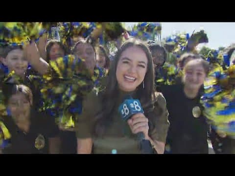 Students from San Diego Unified School District march in honor of Dr. Martin Luther King, Jr