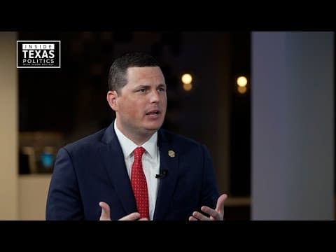 Inside Texas Politics | Full interview with Rep. Jared Patterson