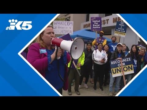 'Plain disrespectful': Bellingham hospital workers demand better pay from PeaceHealth
