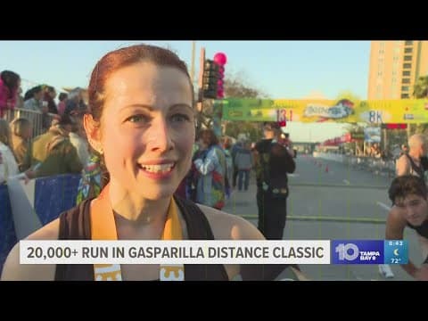 Thousands hit the streets for 48th annual Gasparilla Distance Classic