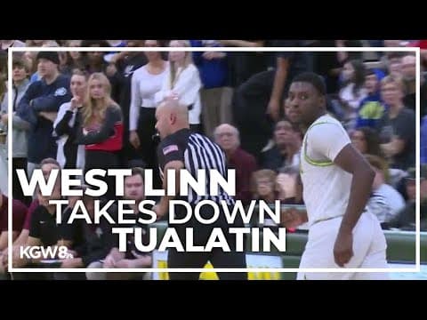 West Linn Boys outlast Tualatin in #1 vs. #2 battle, 60-54 | Friday Night Hoops