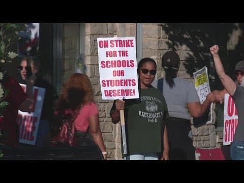 Negotiations underway as third day of Columbus teachers' strike continues