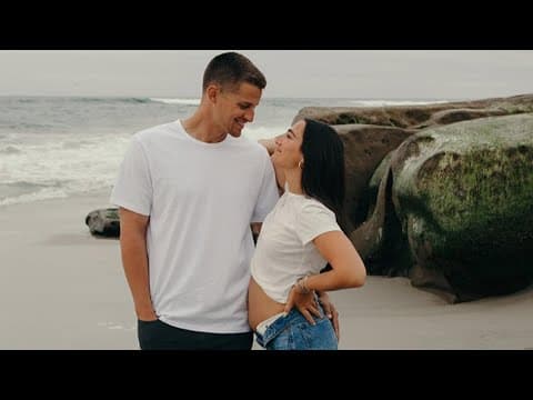 Corey Seager and his wife reveal pregnancy in beachfront photoshoot
