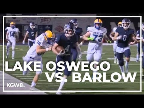 Lake Oswego stops Barlow in season opener | Friday Night Football