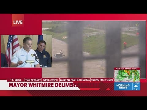 Houston Fire Department Chief Samuel Peña says first responders focused on life safety