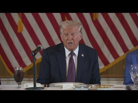 Donald Trump talks Greenland interest, tariffs and Vladimir Putin