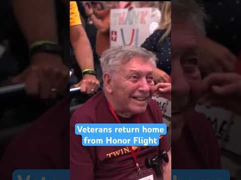 Veterans return home from honor flight